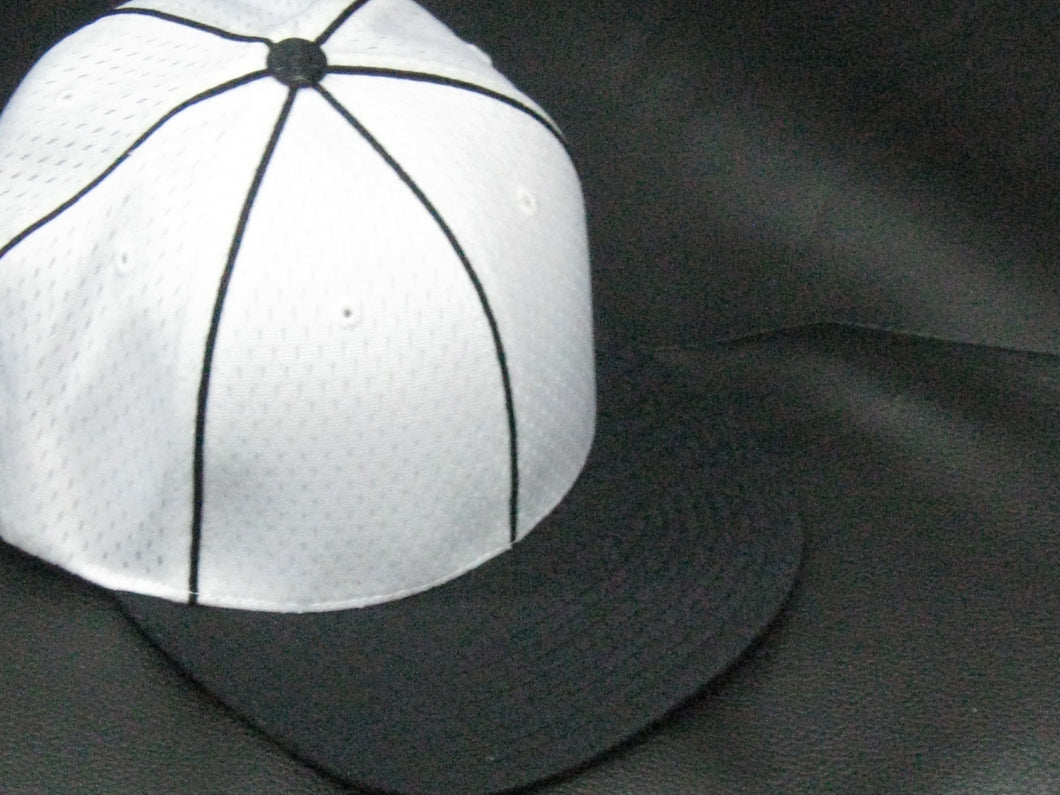 FPM33W FOOTBALL PRO WHITE MESH HAT